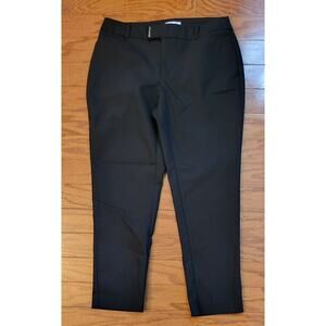 Charter Club Dress Ankle Pants Women's Black Tapered Leg Size 8